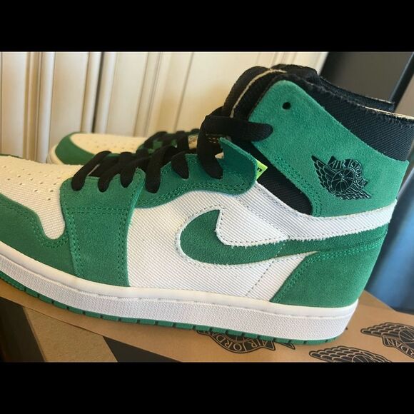 Nike MEN'S AIr Jordan 1 Zoom Air CMFT STADIUM GREEN SIZE 8.5 ct0978-300 - Picture 1 of 12